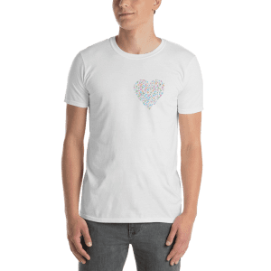 Words to Live With – Show Your Heart – Short-Sleeve Unisex T-Shirt