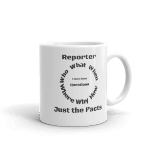 Reporter Coffee Mug