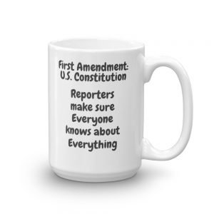 First Amendment Coffee Mug