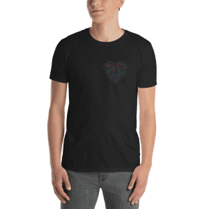 Words to Live With – Show Your Heart – Short-Sleeve Unisex T-Shirt