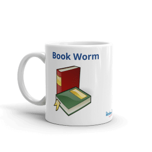 Book Worm Coffee Mug