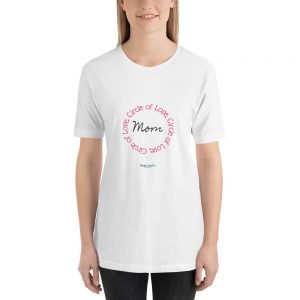 Circle of Love – Bella + Canvas 3001 Unisex Short Sleeve Jersey T-Shirt with Tear Away Label